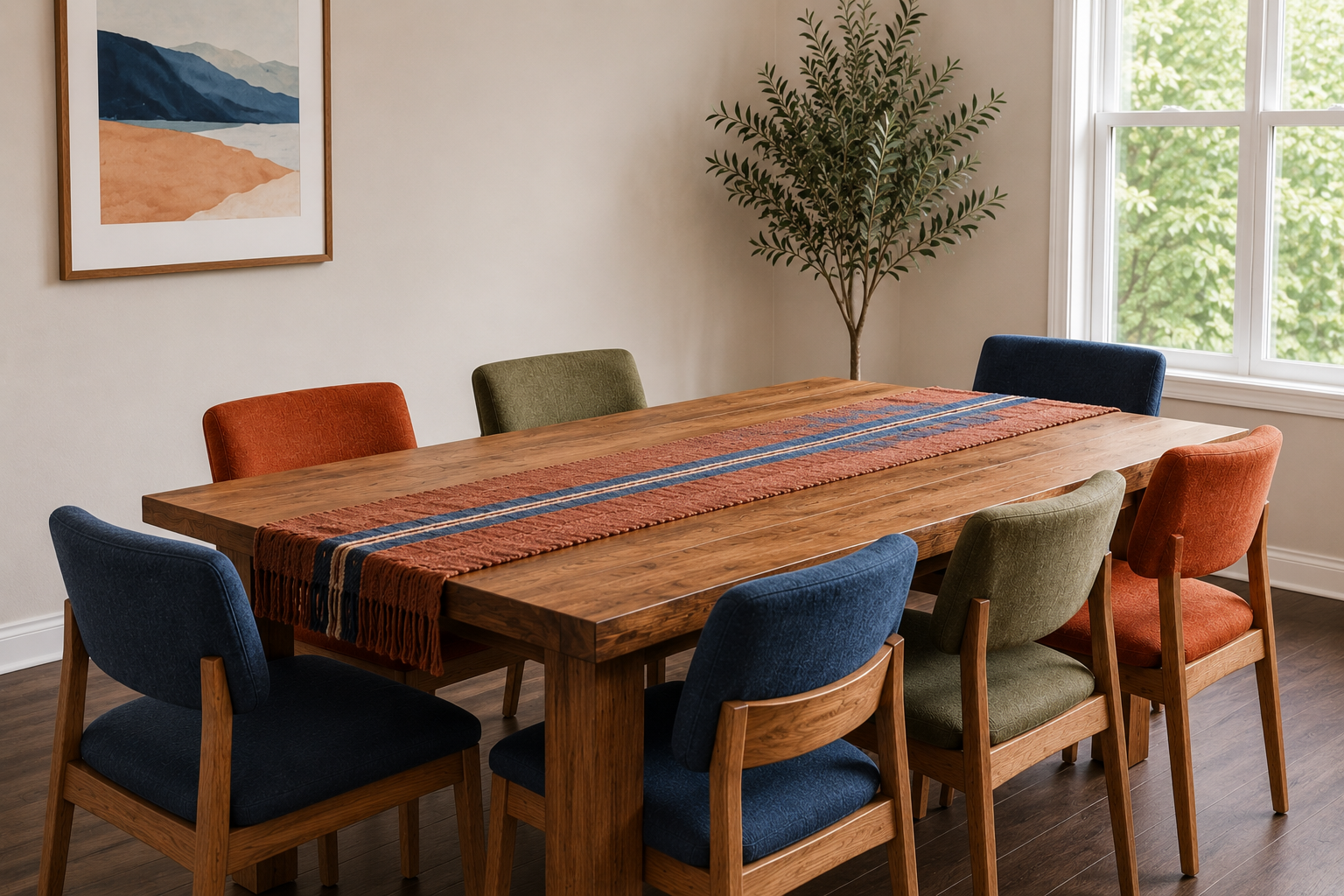 Elegant dining room